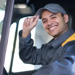 Logistiek Meewerkend chauffeur